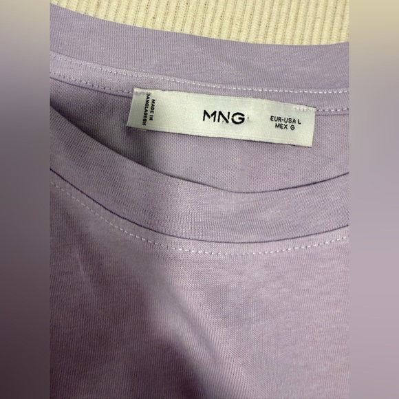 Mango Purple Boxy Muscle Tee - Picture 4 of 9